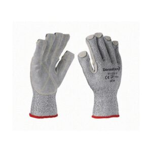 Guante polie c/ carnaza y tejido Kevlar en palma